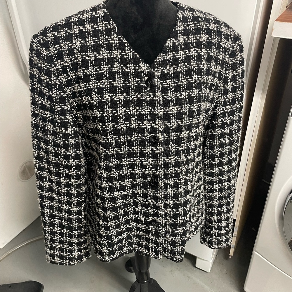 Talbots blazer, wool blend, size 14